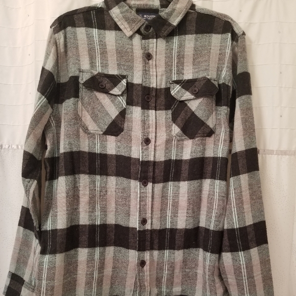 Grey flannel shirt - Picture 11 of 12